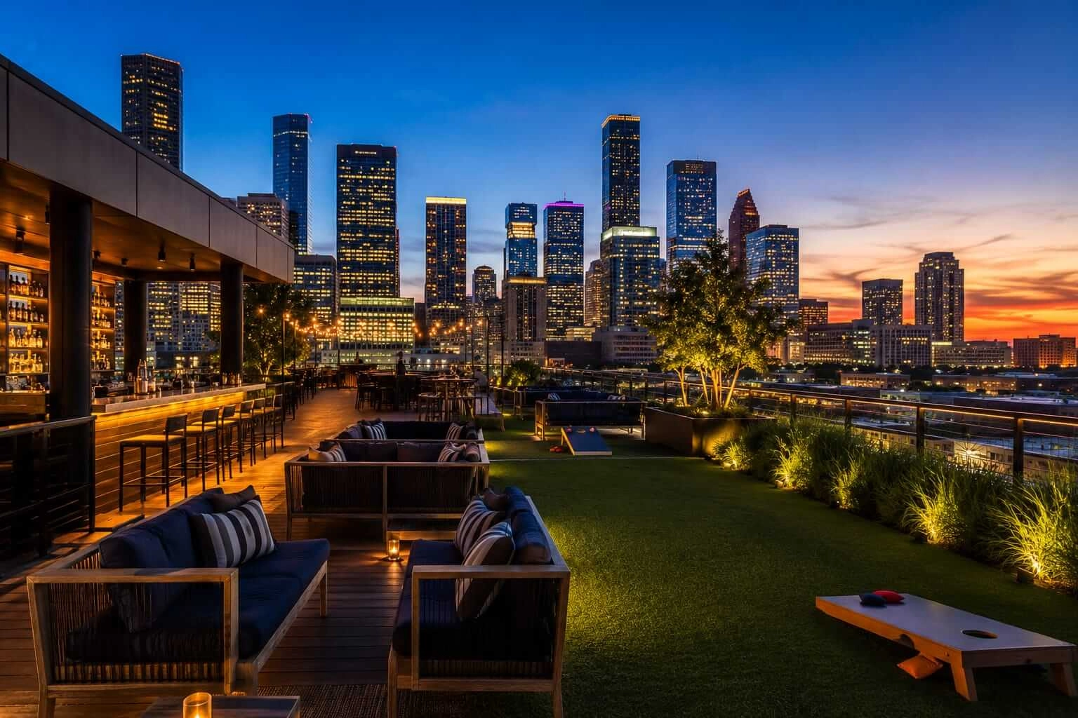 Best Rooftop Bars in Houston: The Definitive Guide to Skyline Views and Sunset Cocktails