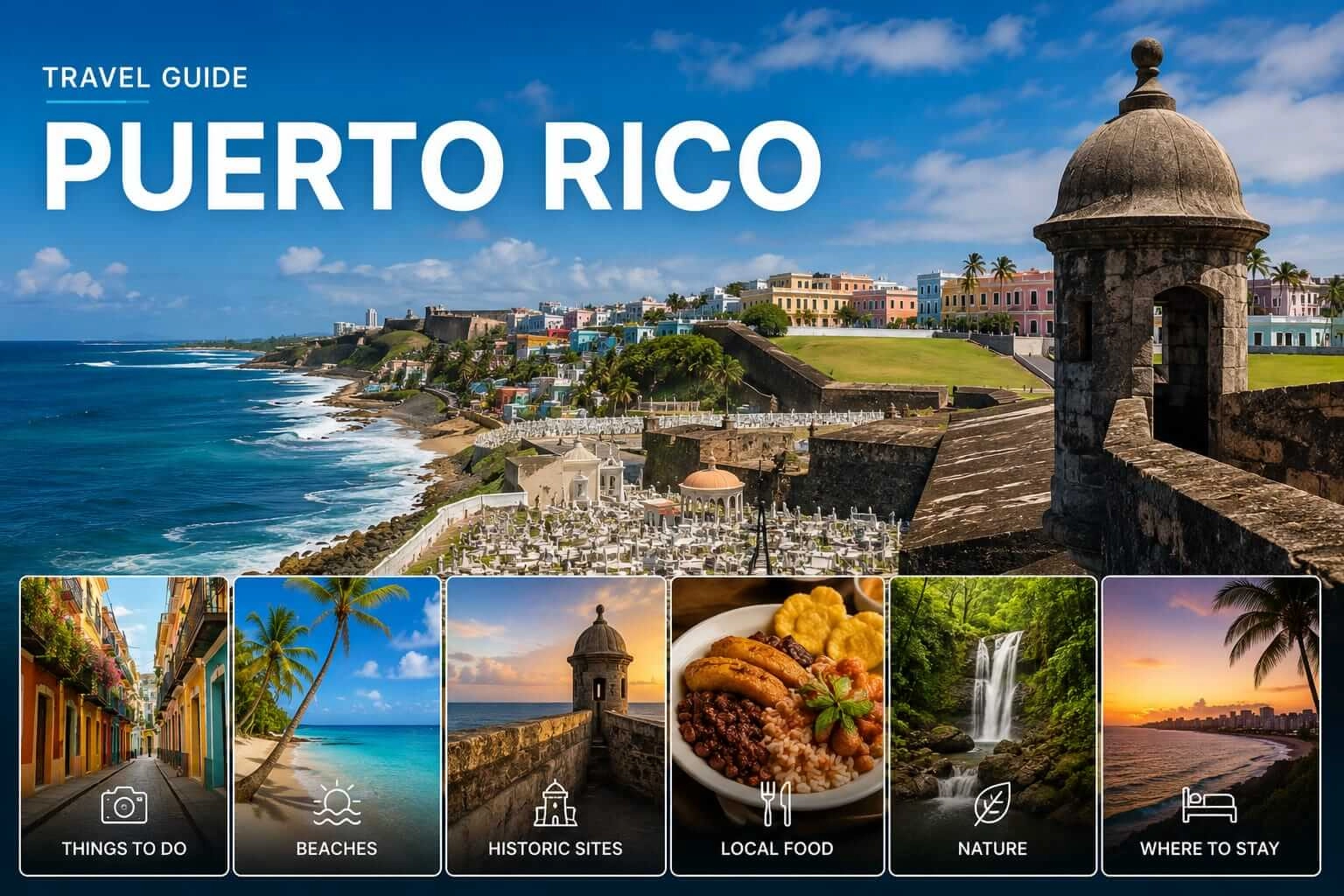 Puerto Rico Travel Guide 2026: The Ultimate 7-Day Itinerary for Beaches, Culture and Caribbean Adventure