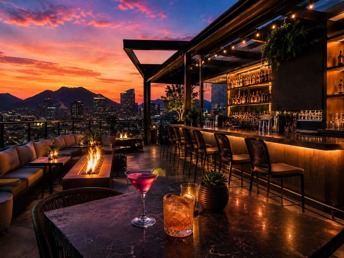 Best Rooftop Bars in Phoenix: The Definitive Guide to Camelback Mountain Views and Desert Sunsets