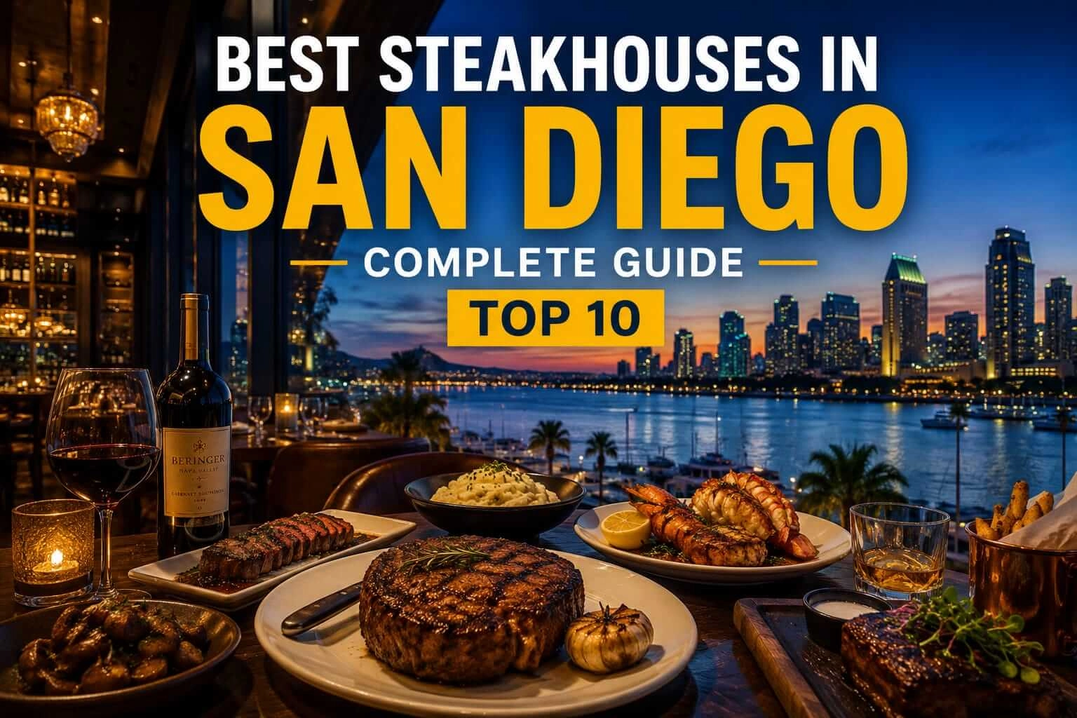 The 10 Best Steakhouses in San Diego: Complete Insider Guide