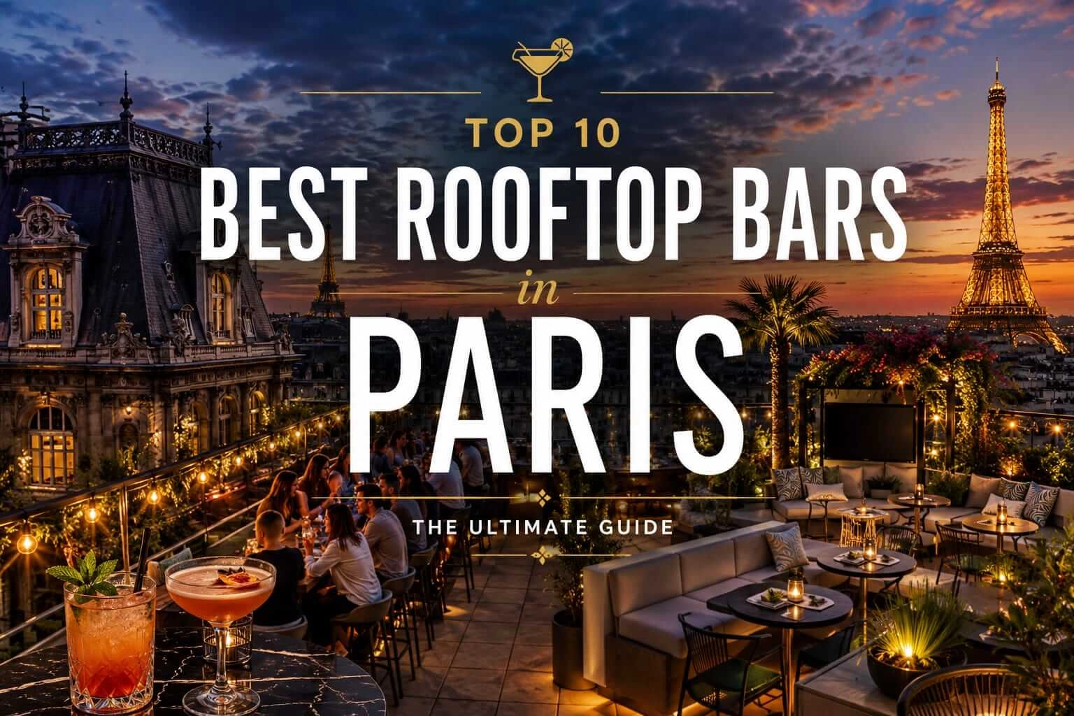 The 10 Best Rooftop Bars in Paris: Complete Insider Guide