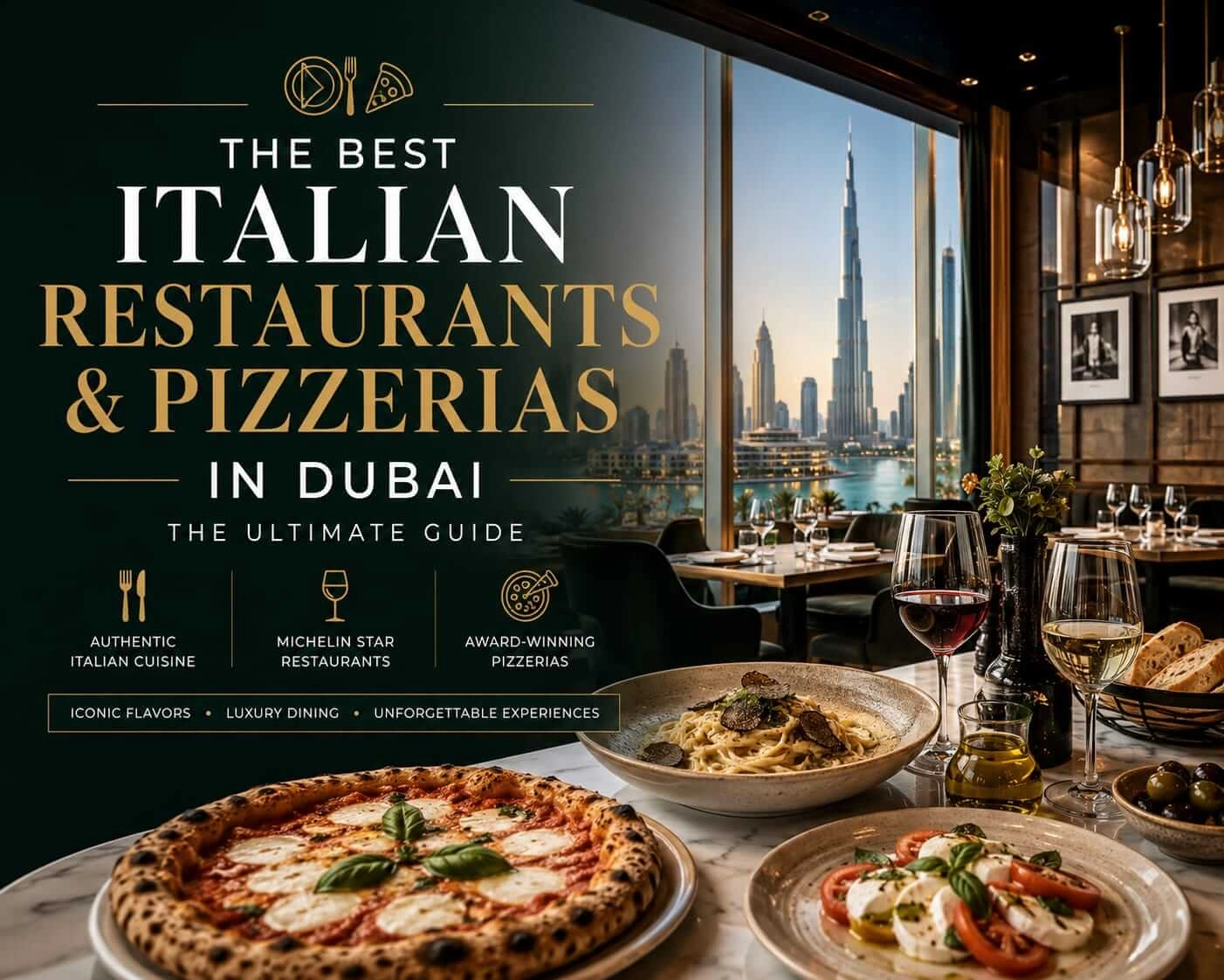Best Italian Restaurants and Pizza in Dubai: The Definitive Guide to Fine Dining, Authentic Trattorias and Neapolitan Pizza