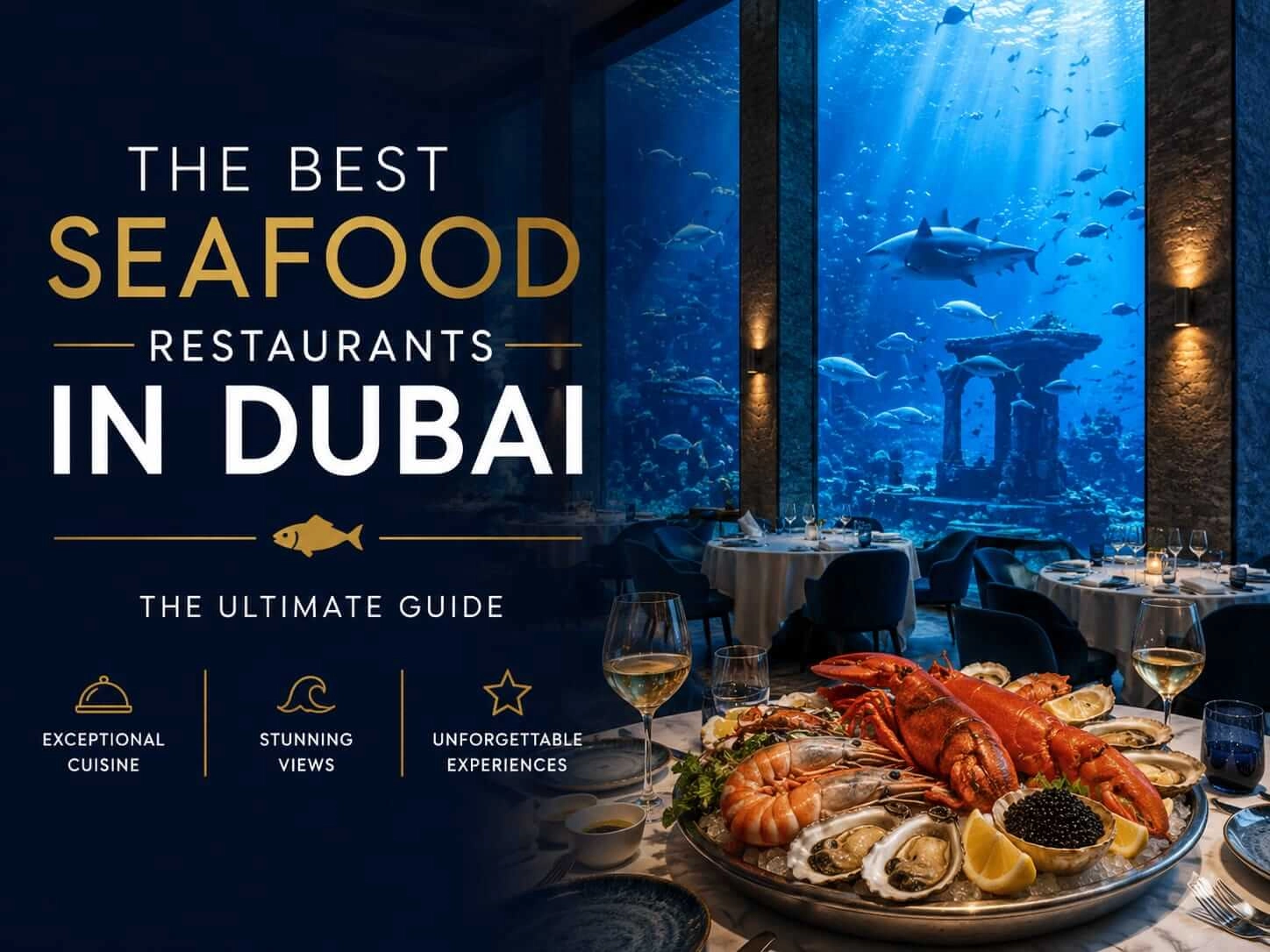 Best Seafood Restaurants in Dubai: The Definitive Guide to Fine Dining, Romantic Pier Dining and Authentic Local Fish