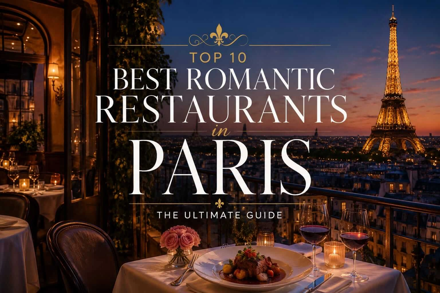 The 10 Best Romantic Restaurants in Paris: Complete Insider Guide