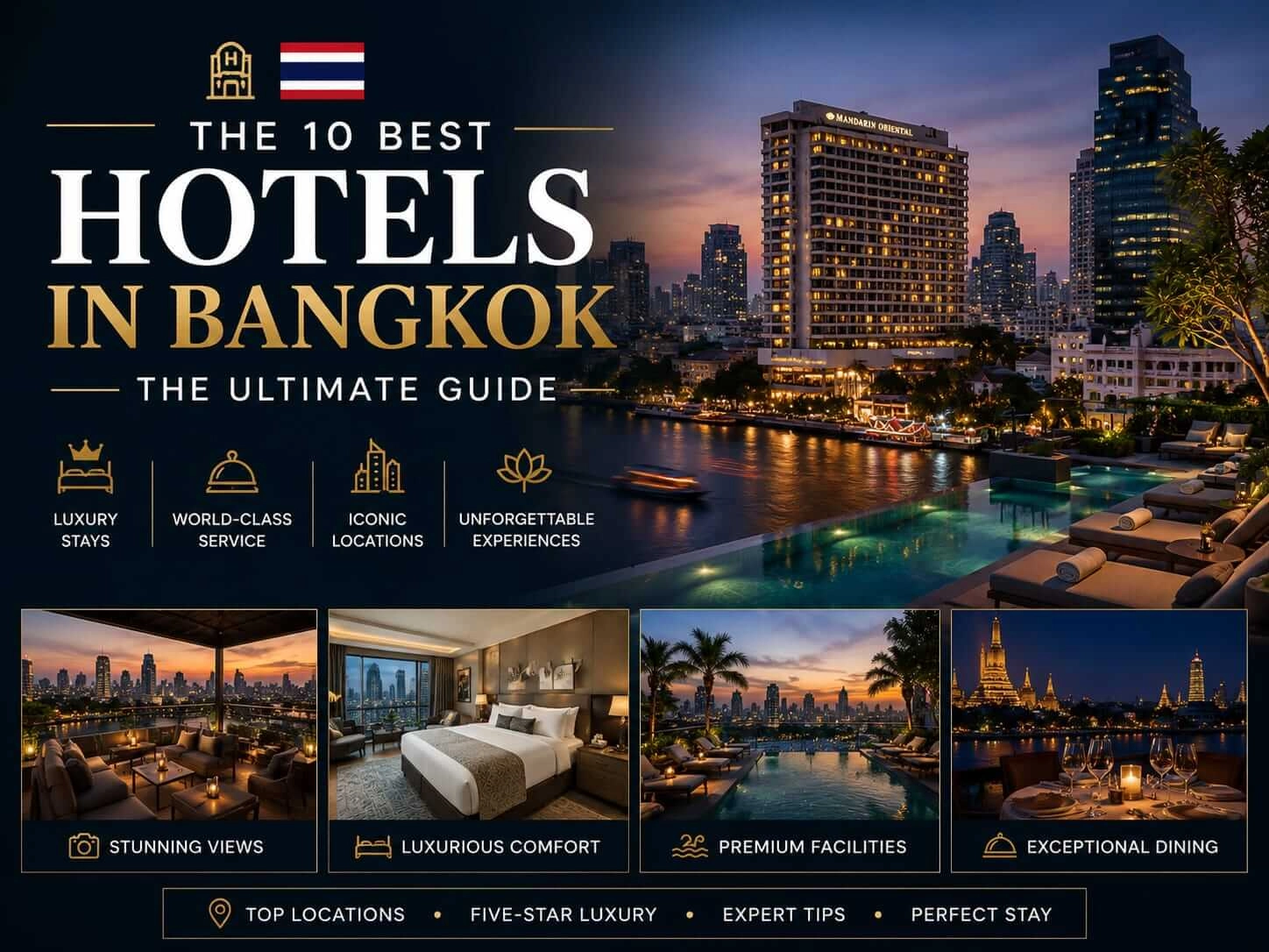 Best Hotels in Bangkok: The Definitive Guide to Luxury Riverside Resorts, Design Hotels and the City's Finest Stays