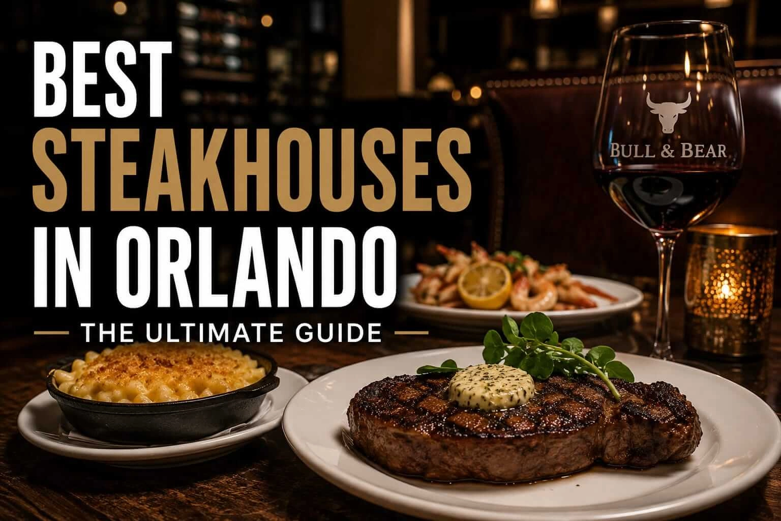 Best Steakhouses in Orlando: The Definitive Guide from Waldorf Astoria Luxury to 1947 Local Institutions