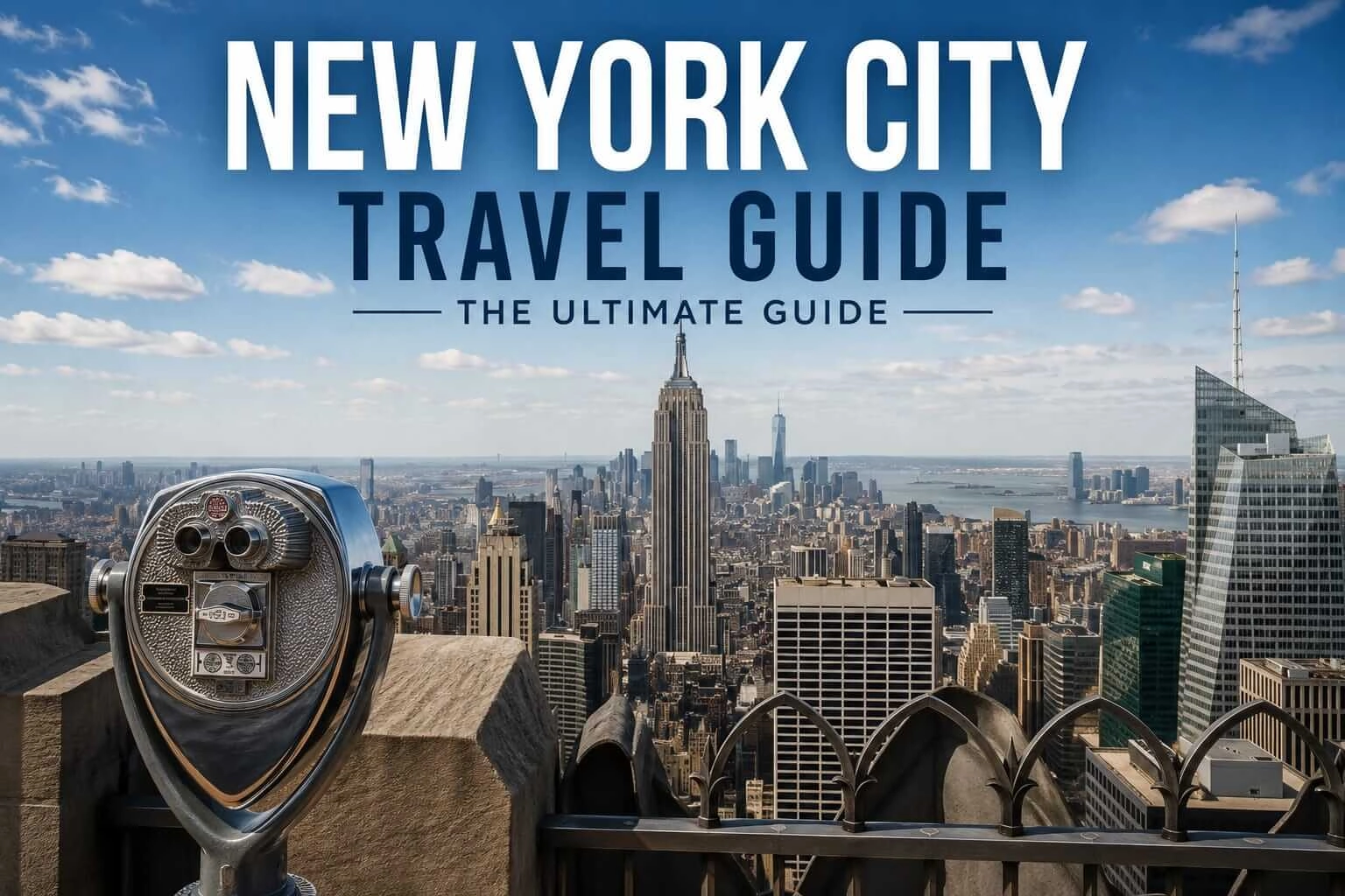 New York City Travel Guide: The Complete Guide to Attractions, Neighborhoods, Food, Nightlife and the Best Experiences in the City That Never Sleeps