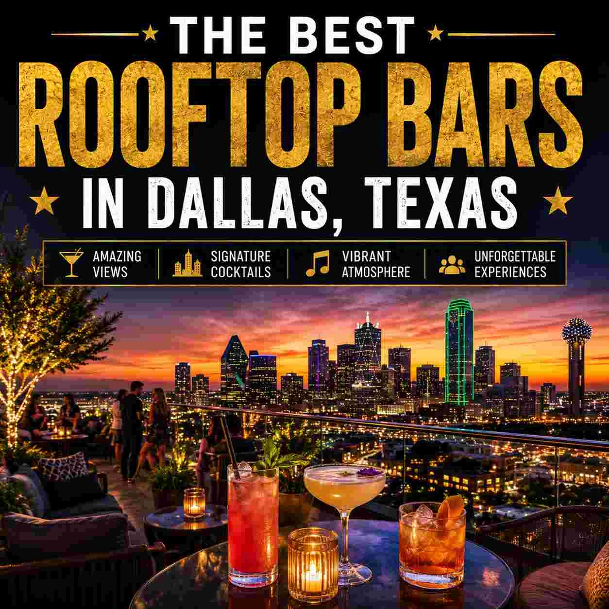 The 10 Best Rooftop Bars in Dallas: Complete Insider Guide