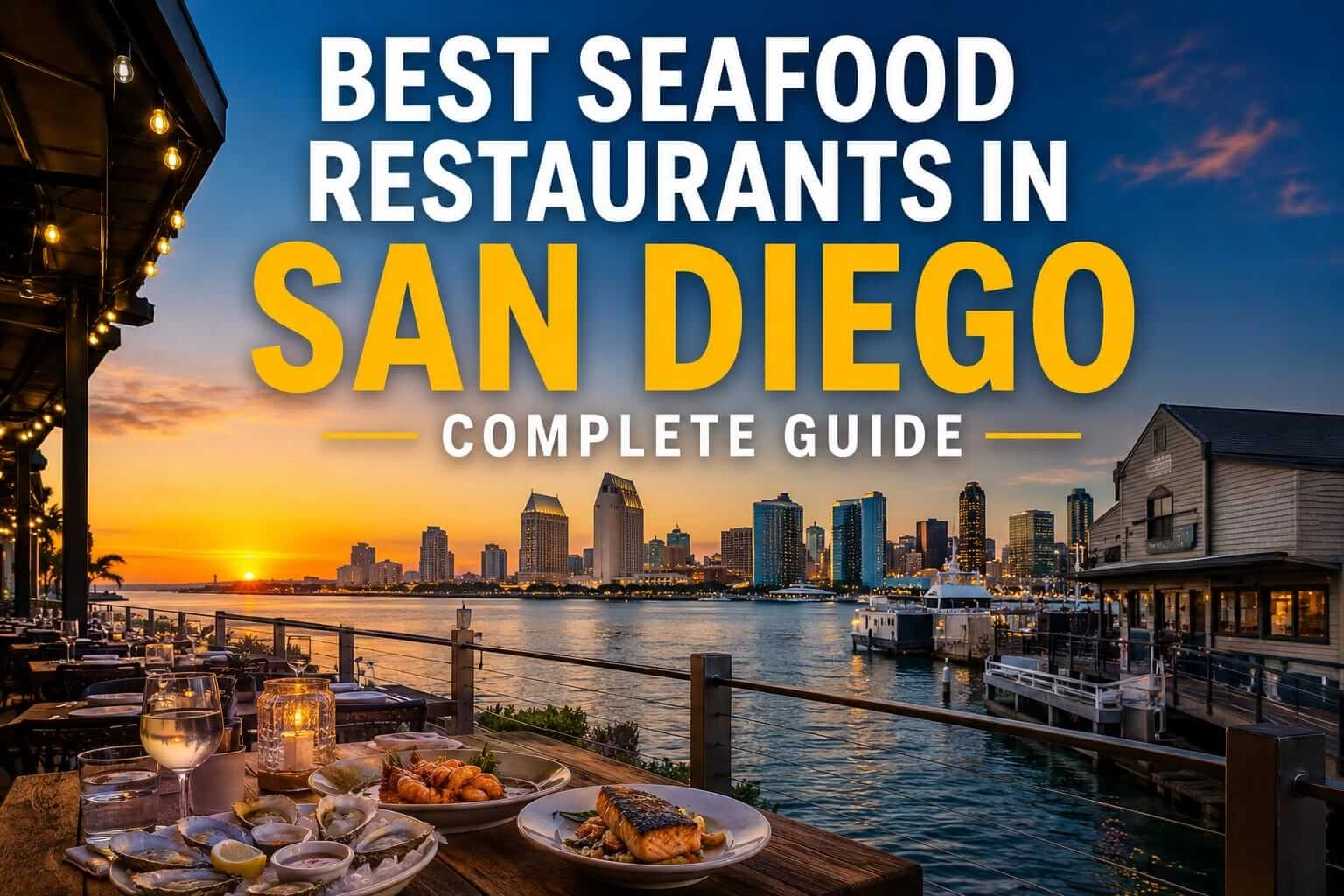 The 10 Best Seafood Restaurants in San Diego: Complete Insider Guide