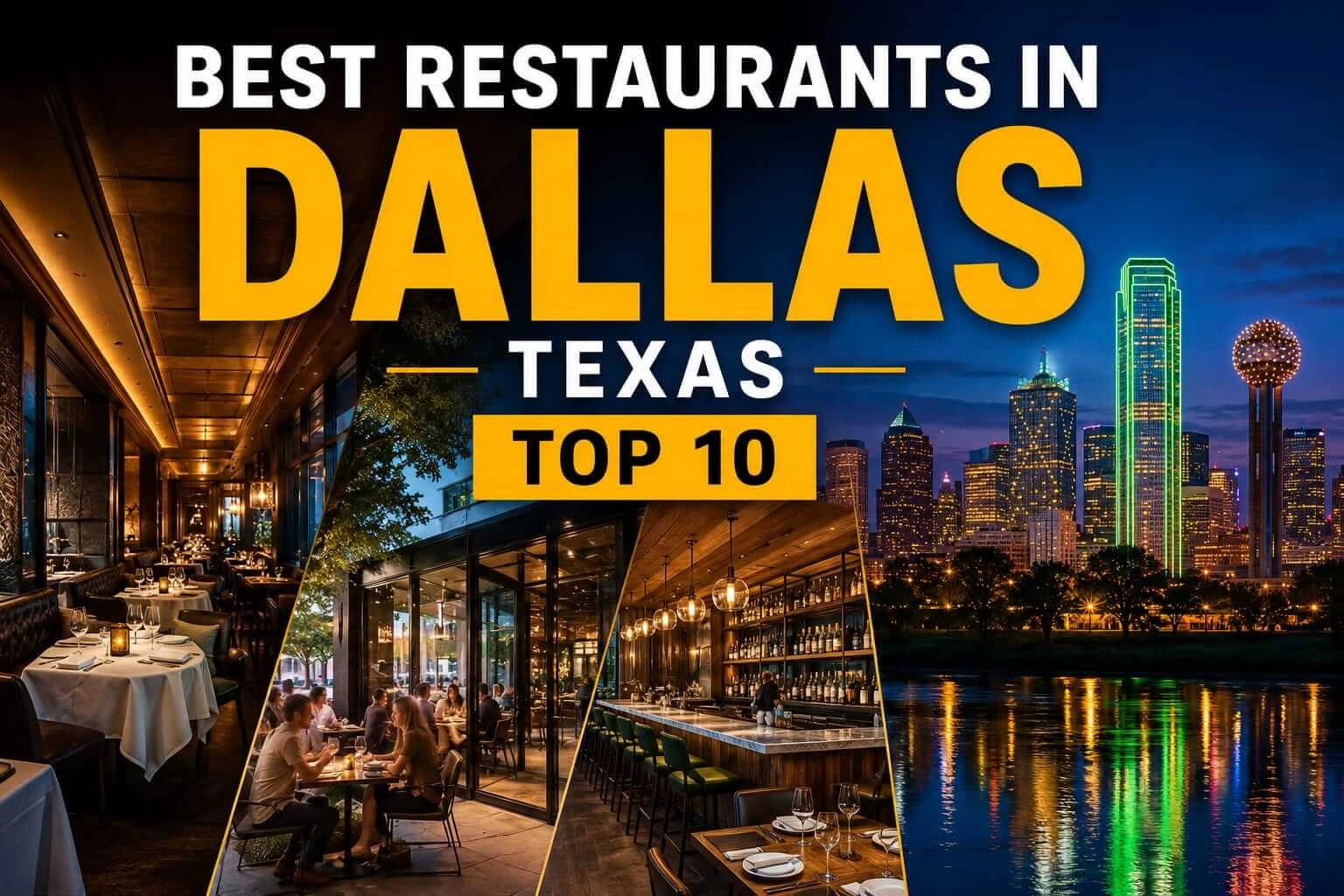 The 10 Best Restaurants in Dallas: Complete Insider Guide