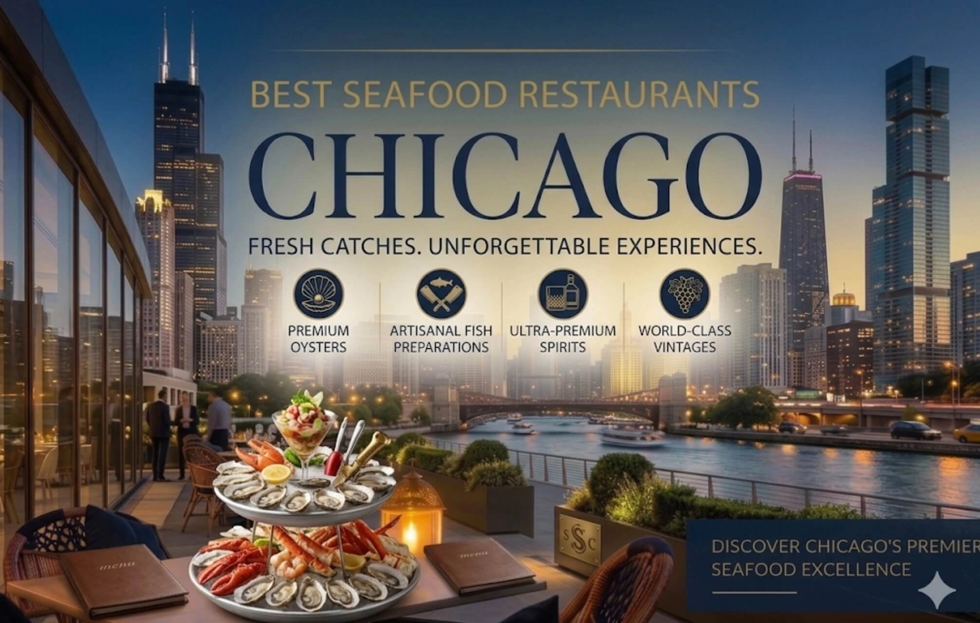 Best Seafood Restaurants in Chicago: The Definitive Guide  to Oyster Bars, Lobster and Fresh Catch on Lake Michigan