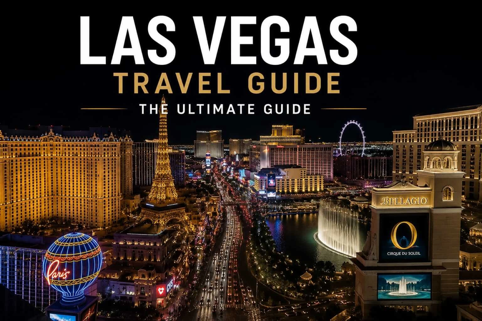 Las Vegas Travel Guide: The Complete Guide to Casinos, Shows, Restaurants, Nightlife and the Best Experiences in the Entertainment Capital of the World