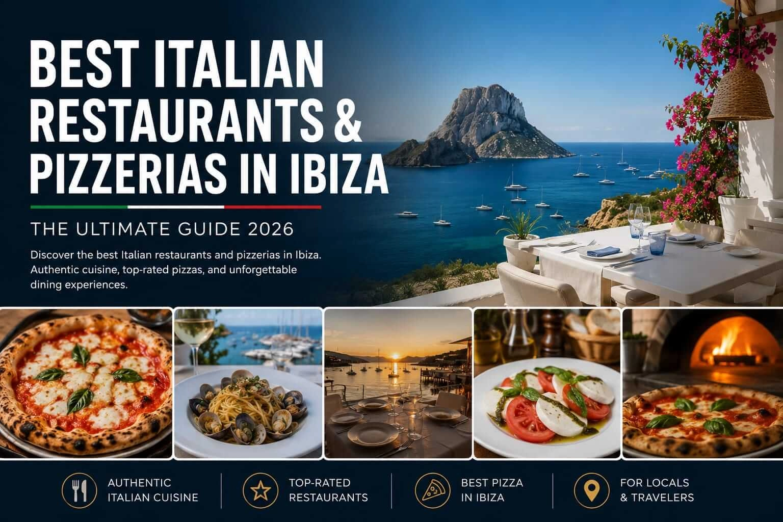 Best Italian Restaurants and Pizza in Ibiza: The  Definitive Guide to Neapolitan Pizza, Fresh Pasta and Authentic  Italian Dining on the Island
