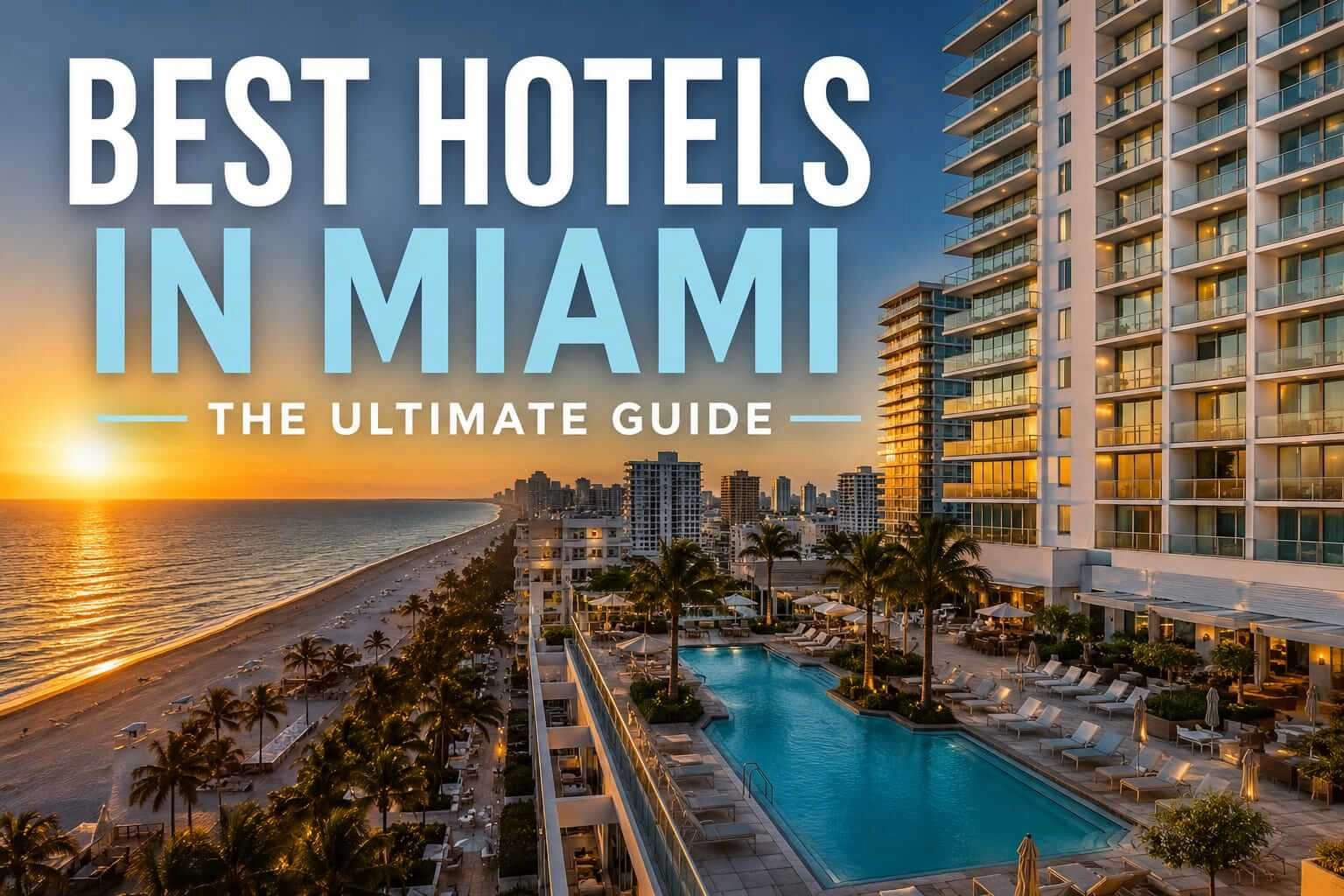 Best Hotels in Miami: The Definitive Guide to Luxury Beachfront Resorts, Design Hotels and the Finest Places to Stay in Miami Beach