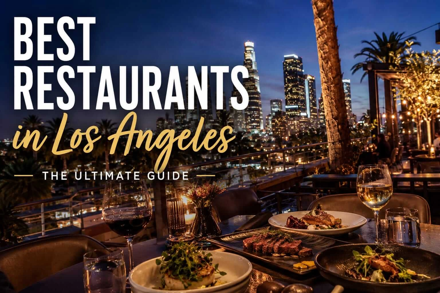 Best Restaurants in Los Angeles: The Definitive Guide to Michelin Stars and Culinary Icons