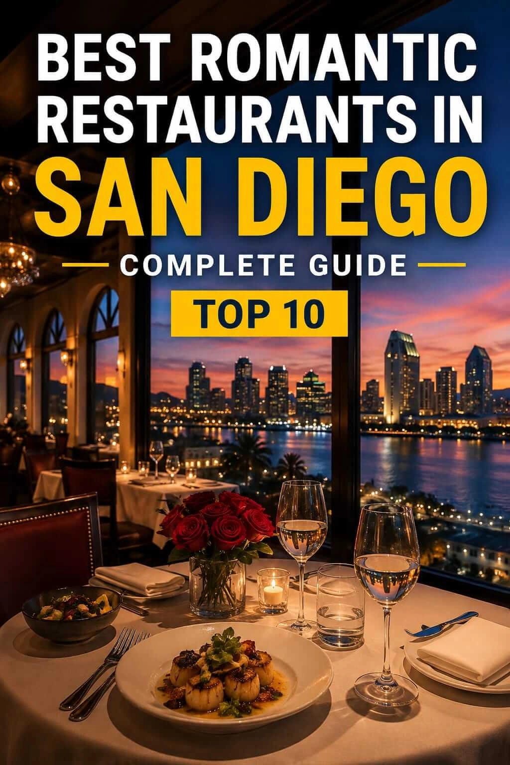 The 10 Best Romantic Restaurants in San Diego: Complete Insider Guide