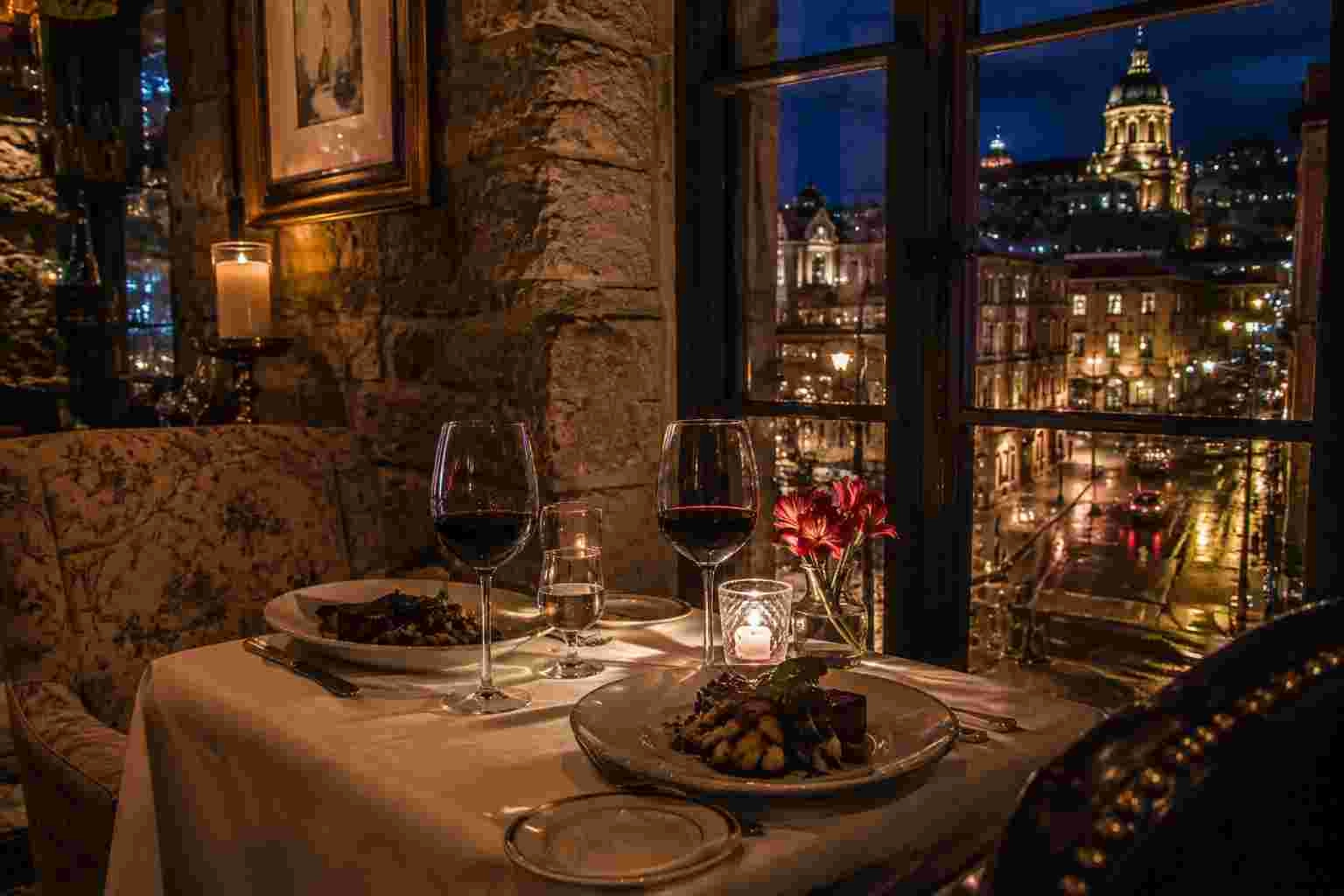 Best Romantic Restaurants in Montreal, Canada