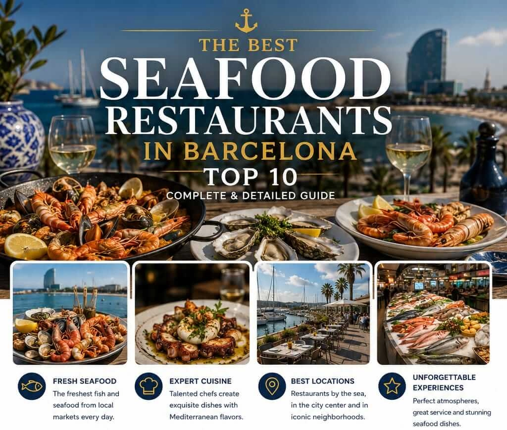 The 10 Best Seafood Restaurants in Barcelona: Complete Insider Guide