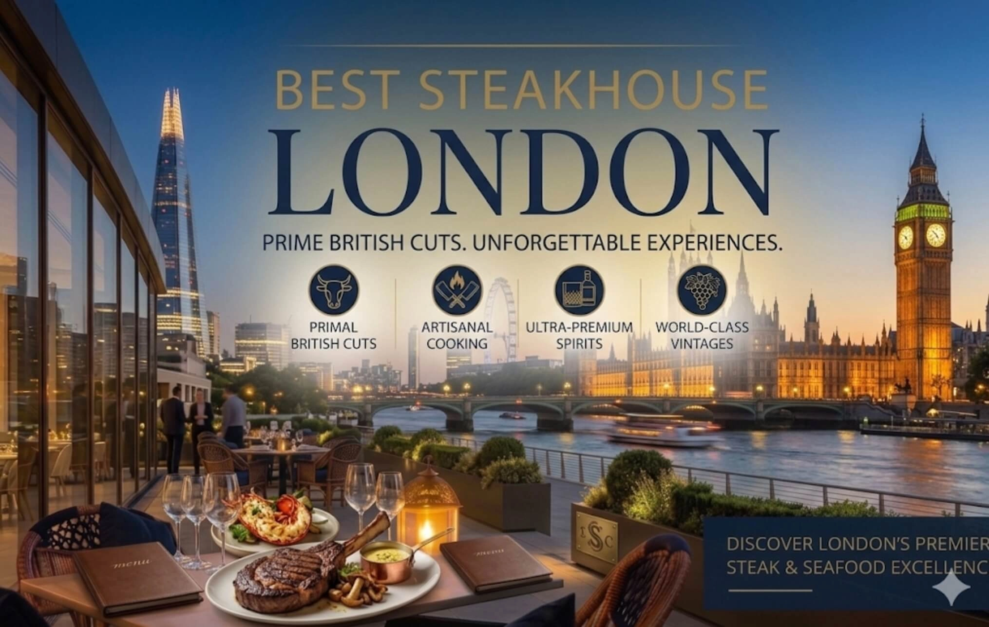 Best Steakhouses in London: The Definitive Guide to  British Dry-Aged Beef, Wagyu and Premium Chophouses