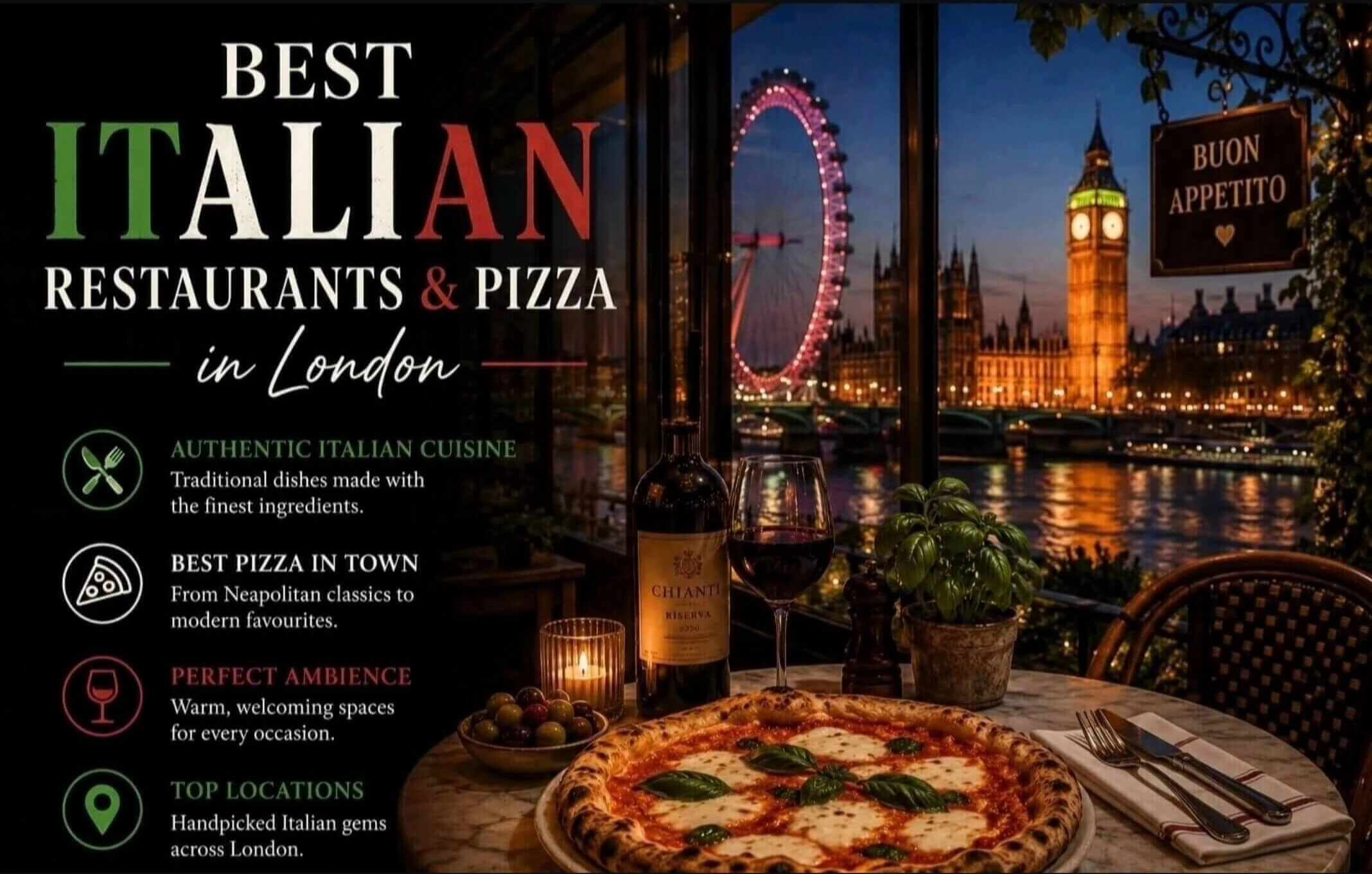 Best Italian Restaurants and Pizza in London: The  Definitive Guide to Neapolitan Pizza, Fresh Pasta and Michelin Italian